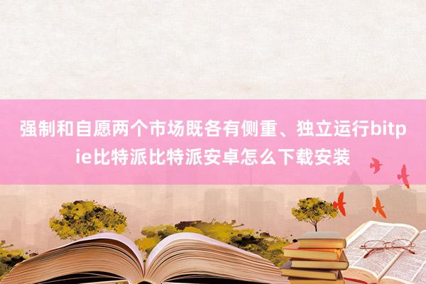 强制和自愿两个市场既各有侧重、独立运行bitpie比特派比特派安卓怎么下载安装