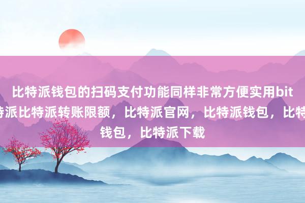 比特派钱包的扫码支付功能同样非常方便实用bitpie比特派比特派转账限额，比特派官网，比特派钱包，比特派下载