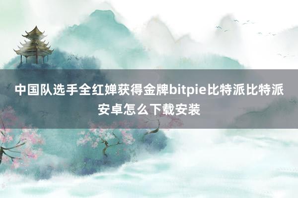 中国队选手全红婵获得金牌bitpie比特派比特派安卓怎么下载安装