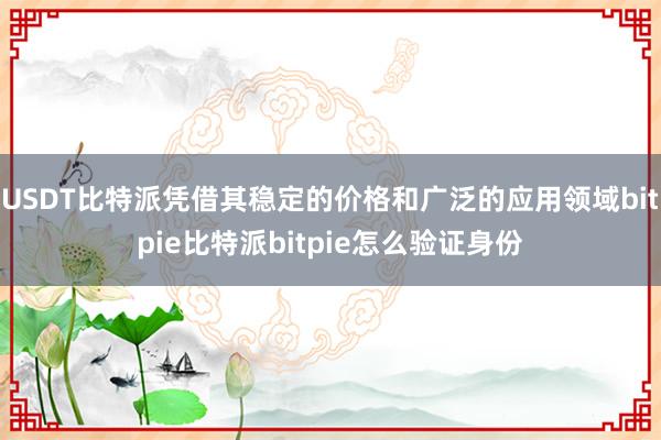 USDT比特派凭借其稳定的价格和广泛的应用领域bitpie比特派bitpie怎么验证身份