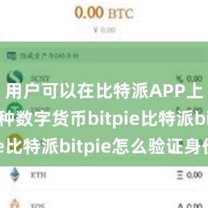 用户可以在比特派APP上交易多种数字货币bitpie比特派bitpie怎么验证身份