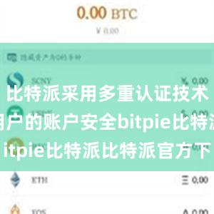 比特派采用多重认证技术来保护用户的账户安全bitpie比特派比特派官方下