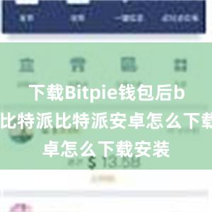 下载Bitpie钱包后bitpie比特派比特派安卓怎么下载安装