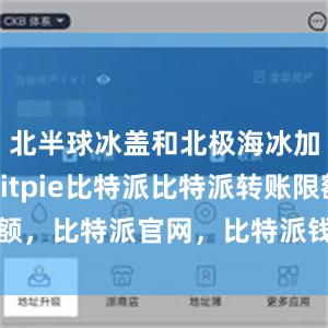 北半球冰盖和北极海冰加速消融bitpie比特派比特派转账限额，比特派官网，比特派钱包，比特派下载