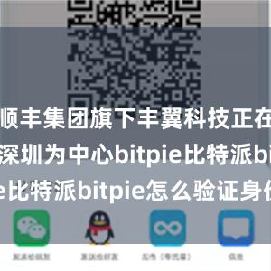 顺丰集团旗下丰翼科技正在建设以深圳为中心bitpie比特派bitpie怎么验证身份