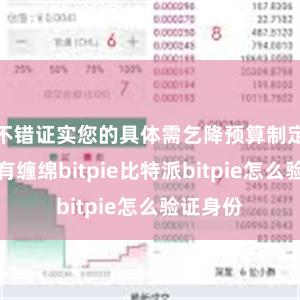 不错证实您的具体需乞降预算制定最好的有缠绵bitpie比特派bitpie怎么验证身份